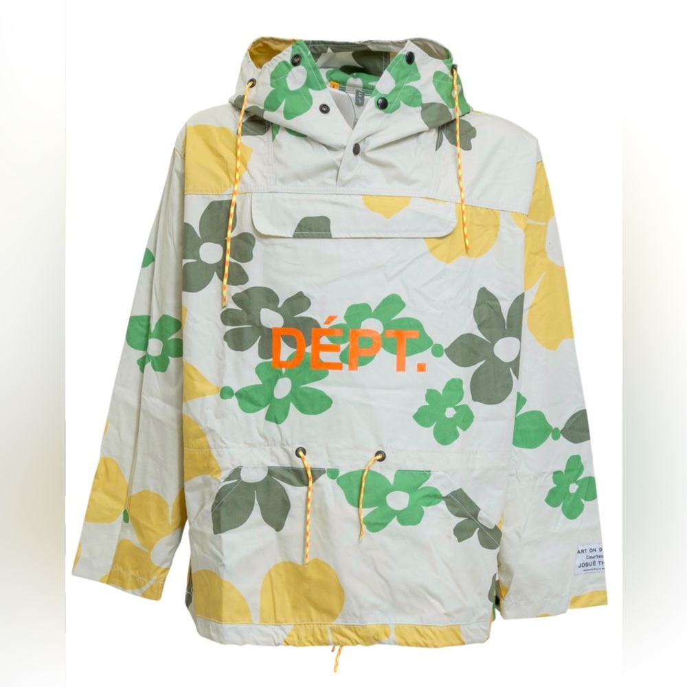 Men’s GALLERY DEPT white floral-print hooded jacket